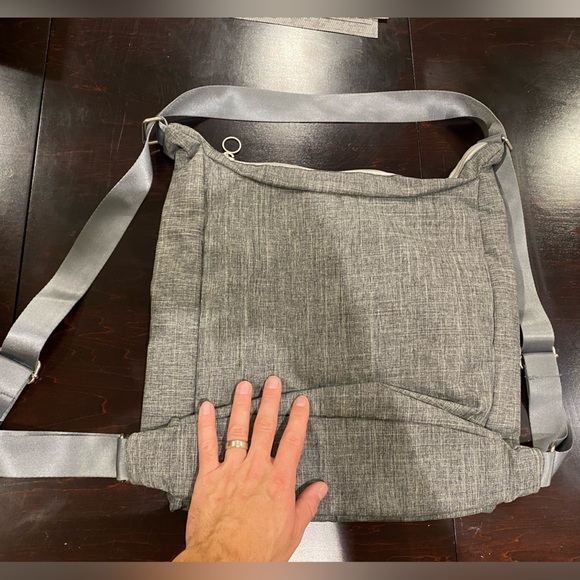 Shoulder / backpack diaper bag. Basically new. - Picture 3 of 5